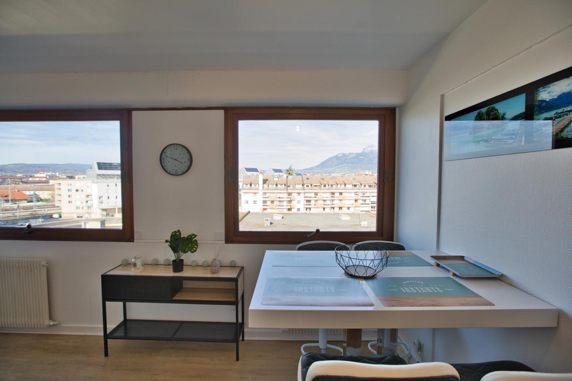 Le Sommet Citadin Avec Vue Daire Annecy Dış mekan fotoğraf