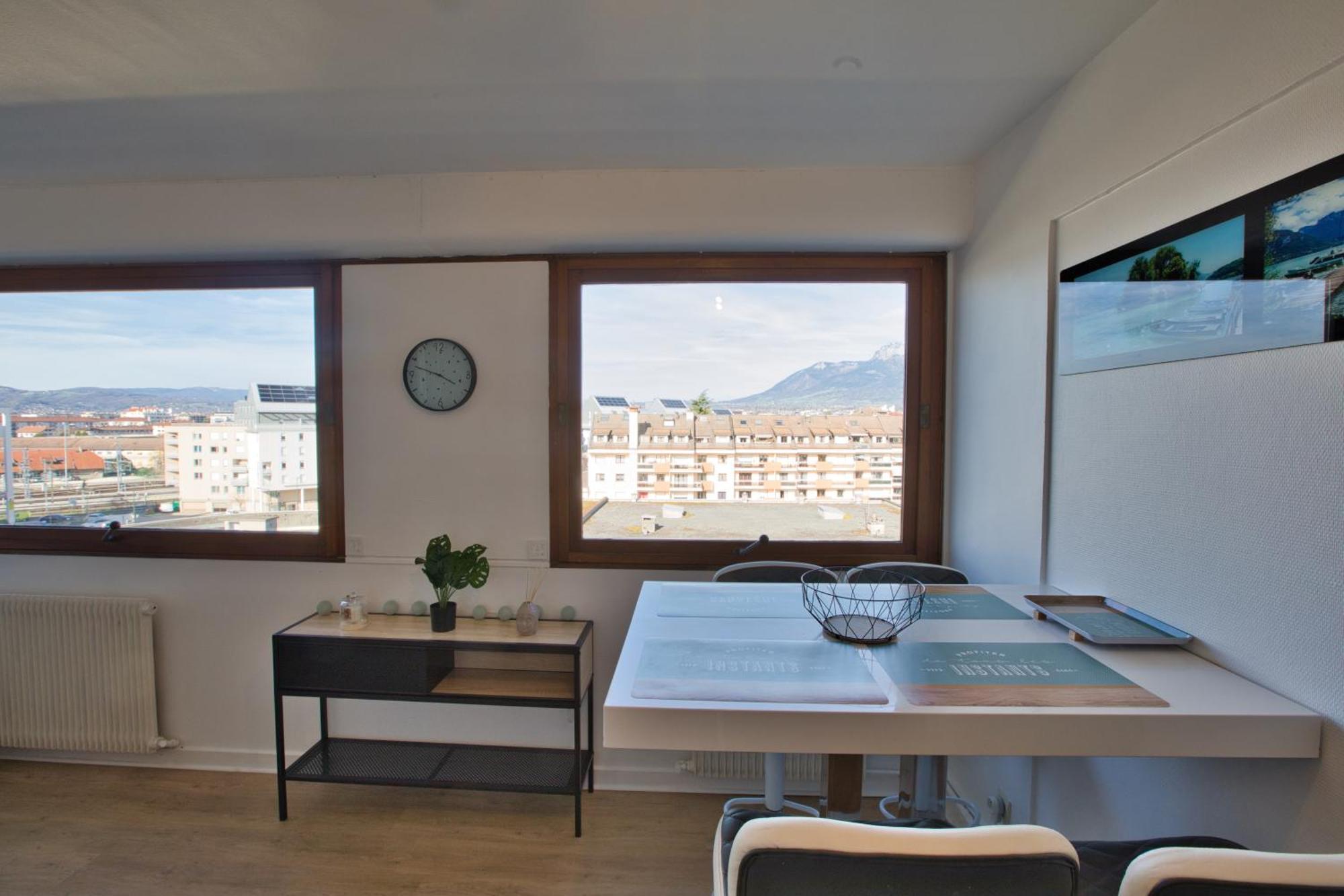 Le Sommet Citadin Avec Vue Daire Annecy Dış mekan fotoğraf